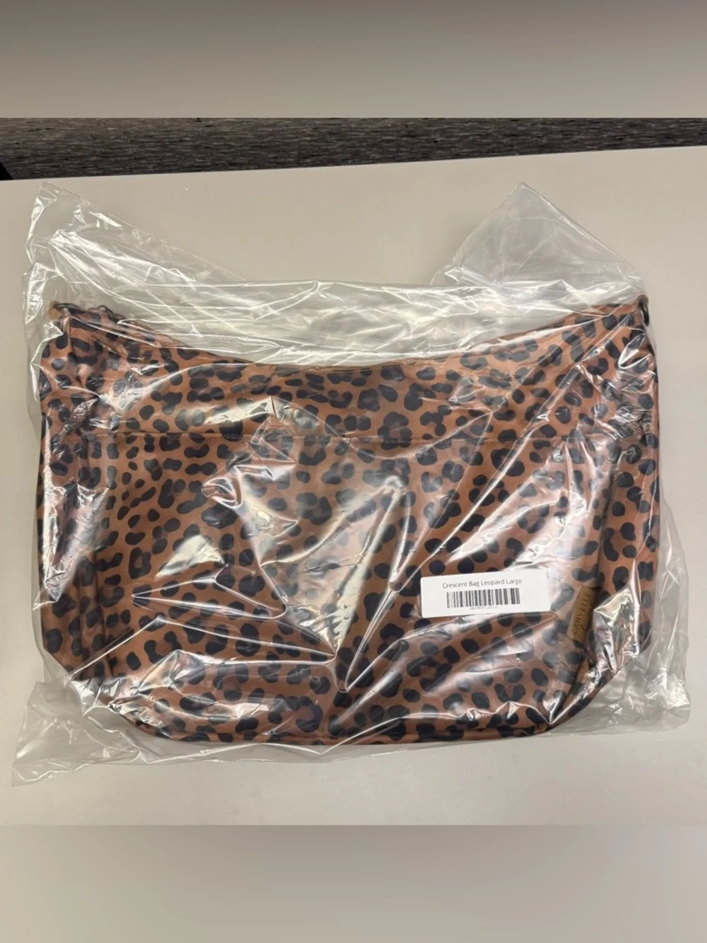 BNWT Canvelle Large Crescent Bag + Slim Wallet in Leopard 🐆 Offers Encouraged 🙌 - Picture 2 of 16